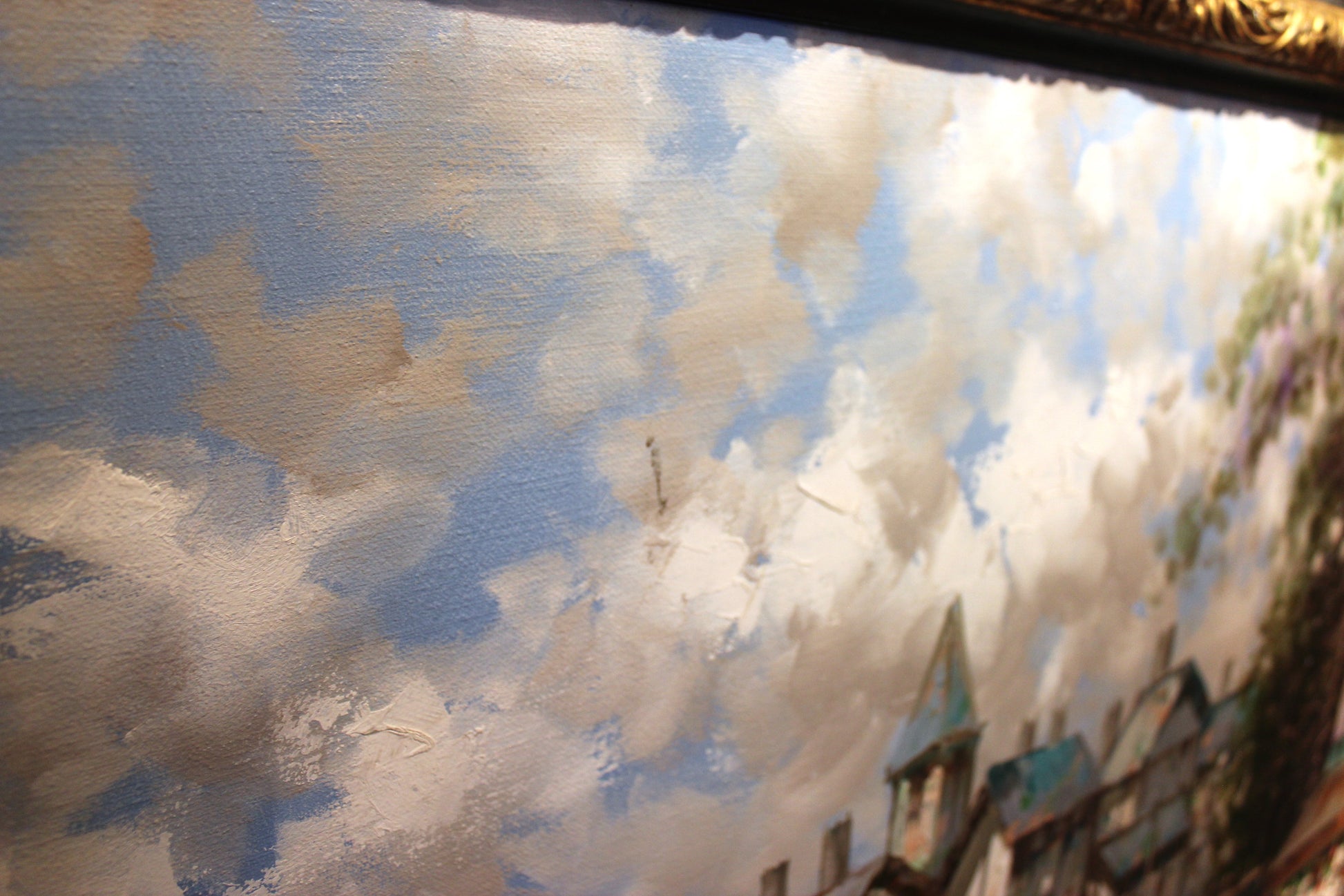 C. Pierre LaTour 'Flower Market Barge' - Centaur Art Galleries