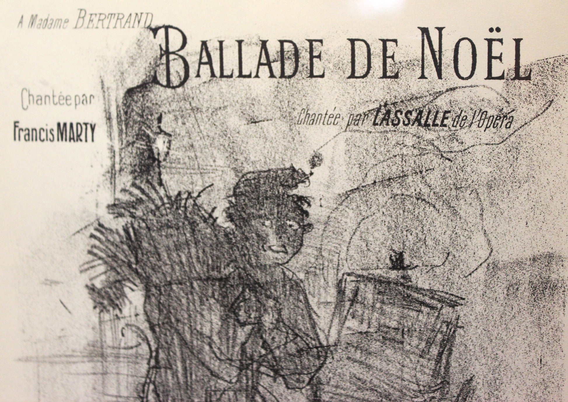 Henri De Toulouse- Lautrec 'Ballade De Noel' - Centaur Art Galleries
