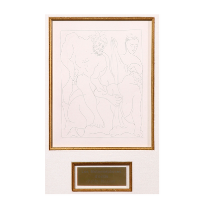 Pablo Picasso  Les Metamorphoses D’Ovide Suite : 'Hercule The Le Centhure' - Centaur Art Galleries
