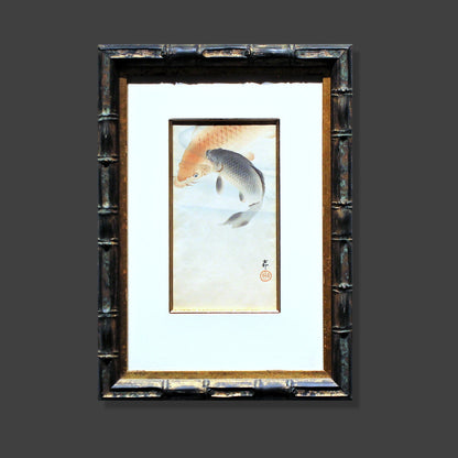 Koson Ohara 'Two Koi Carp' - Centaur Art Galleries