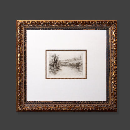 Francis Seymour Haden 'Sketch at the Back of a Zinc Plate'