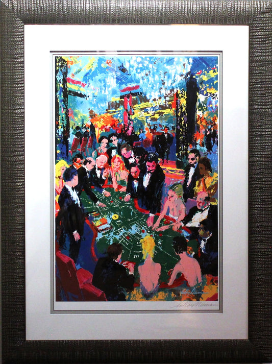 LeRoy Neiman 'Baccarat' (Hand-signed) - Centaur Art Galleries
