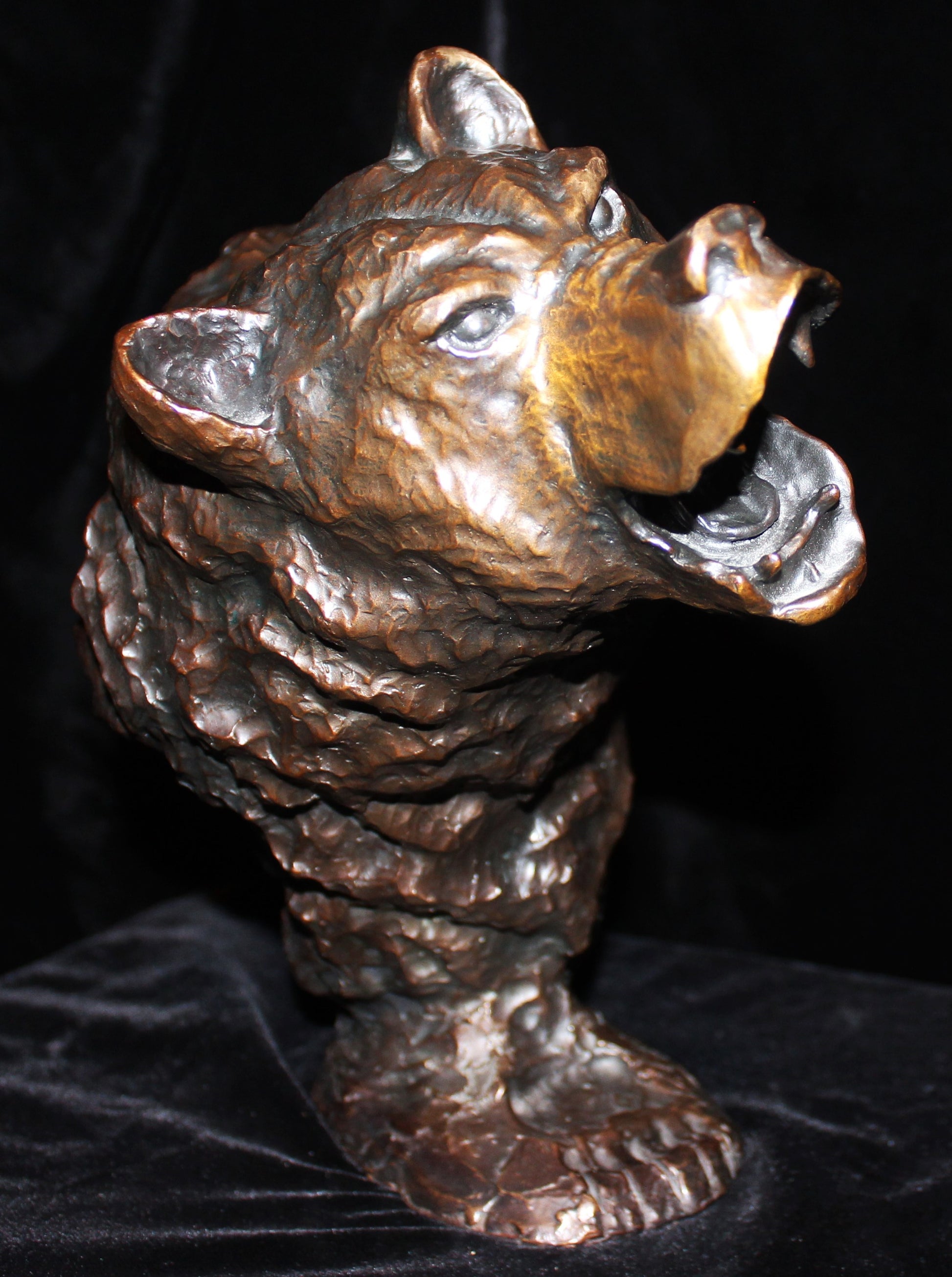 Eli Hopkins 'Grizzly' Sculpture - Centaur Art Galleries