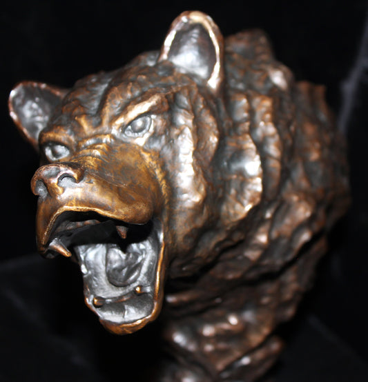 Eli Hopkins 'Grizzly' Sculpture - Centaur Art Galleries