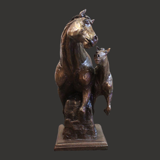 Eli Hopkins 'Devotion' Bronze Sculpture - Centaur Art Galleries