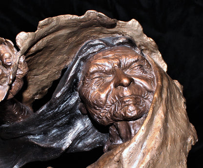 Mark Hopkins 'Winds of Change' Bronze Sculpture - Centaur Art Galleries