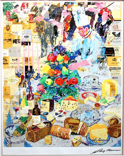 Leroy Neiman " La Cuisine Francaise'