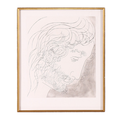 Salvador Dali ' Le Chateau D’Otrante Suite- Plate 11' - Centaur Art Galleries
