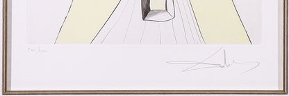 Salvador Dali 'God, Time, Space & The Pope'