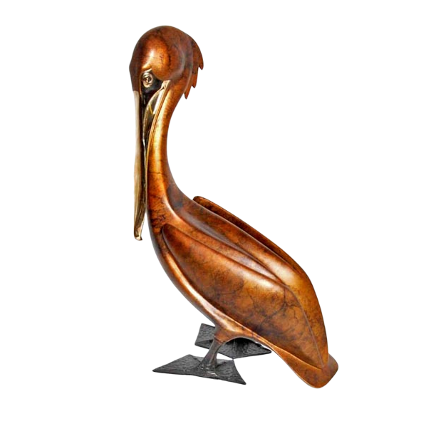 Brian Arthur 'Life Size Pelican' Bronze Sculpture - Centaur Art Galleries