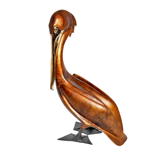 Brian Arthur 'Life Size Pelican' Bronze Sculpture - Centaur Art Galleries