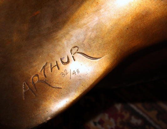 Brian Arthur 'Life Size Pelican' Bronze Sculpture - Centaur Art Galleries