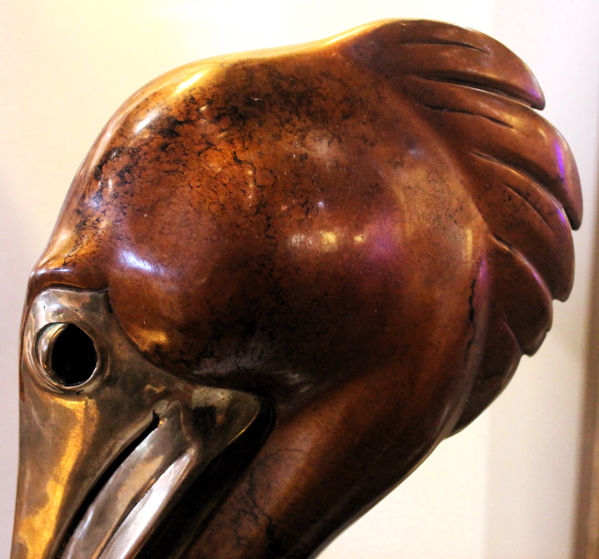 Brian Arthur 'Life Size Pelican' Bronze Sculpture - Centaur Art Galleries