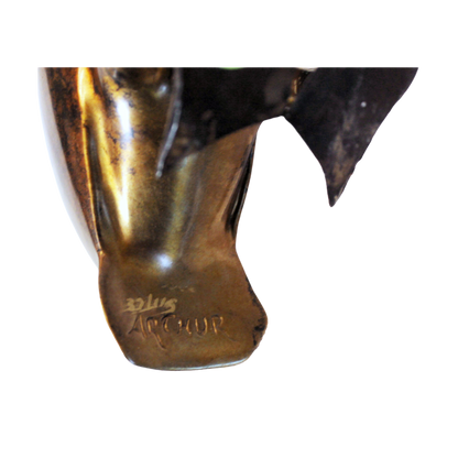 Brian Arthur 'Open Beak Pelican' Bronze Sculpture - Centaur Art Galleries