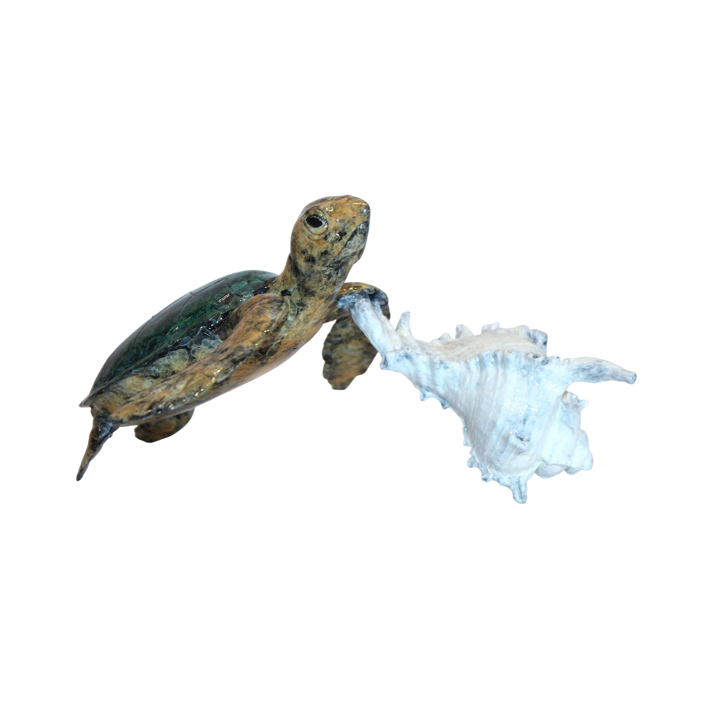 Brian Arthur 'Small Turtle w/Shell' Bronze Sculpture - Centaur Art Galleries