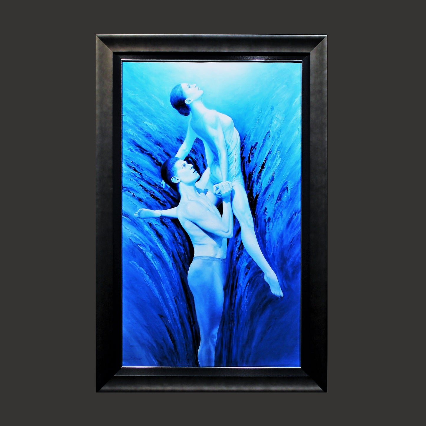 Lidia Kirov 'Closer To The Light' Painting - Centaur Art Galleries