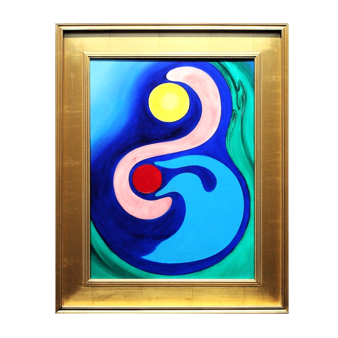 Lidia Kirov 'The Seed' Painting - Centaur Art Galleries