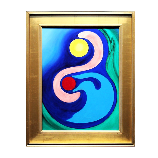 Lidia Kirov 'The Seed' Painting - Centaur Art Galleries