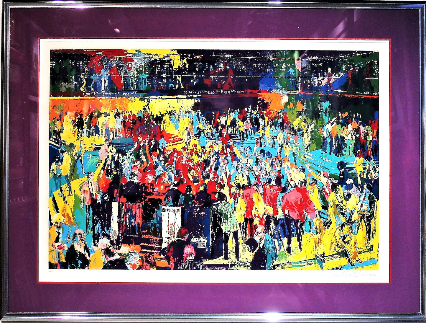 LeRoy Neiman 'Chicago Board of Trade'