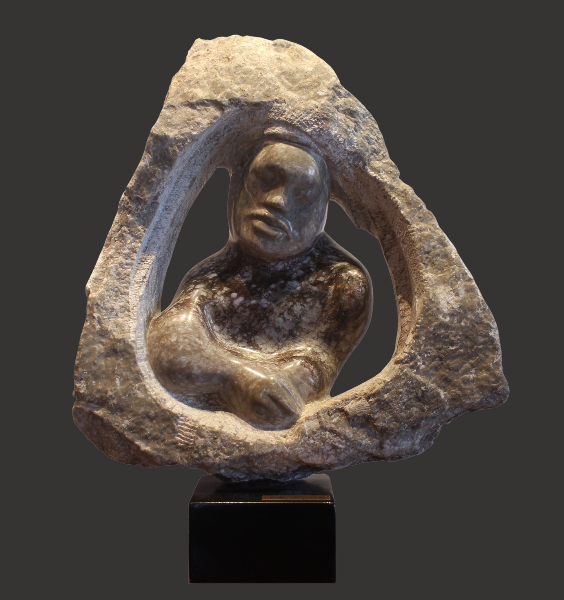 Leon Saulter 'Child in the Window' Sculpture - Centaur Art Galleries