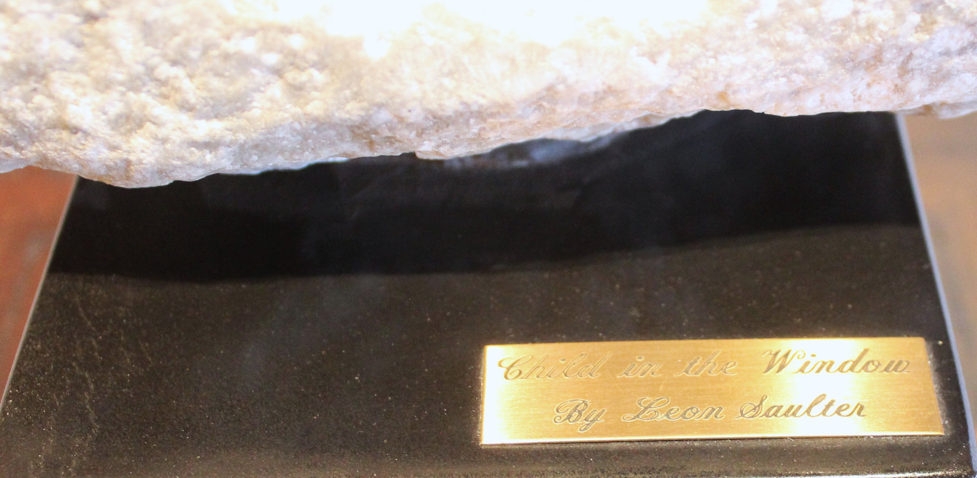 Leon Saulter 'Child in the Window' Sculpture - Centaur Art Galleries