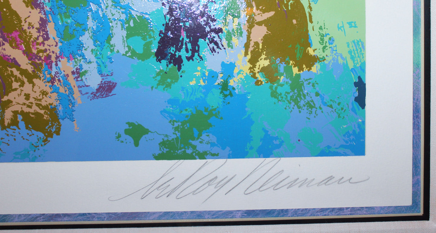 LeRoy Neiman 'Elephant Nocturne'