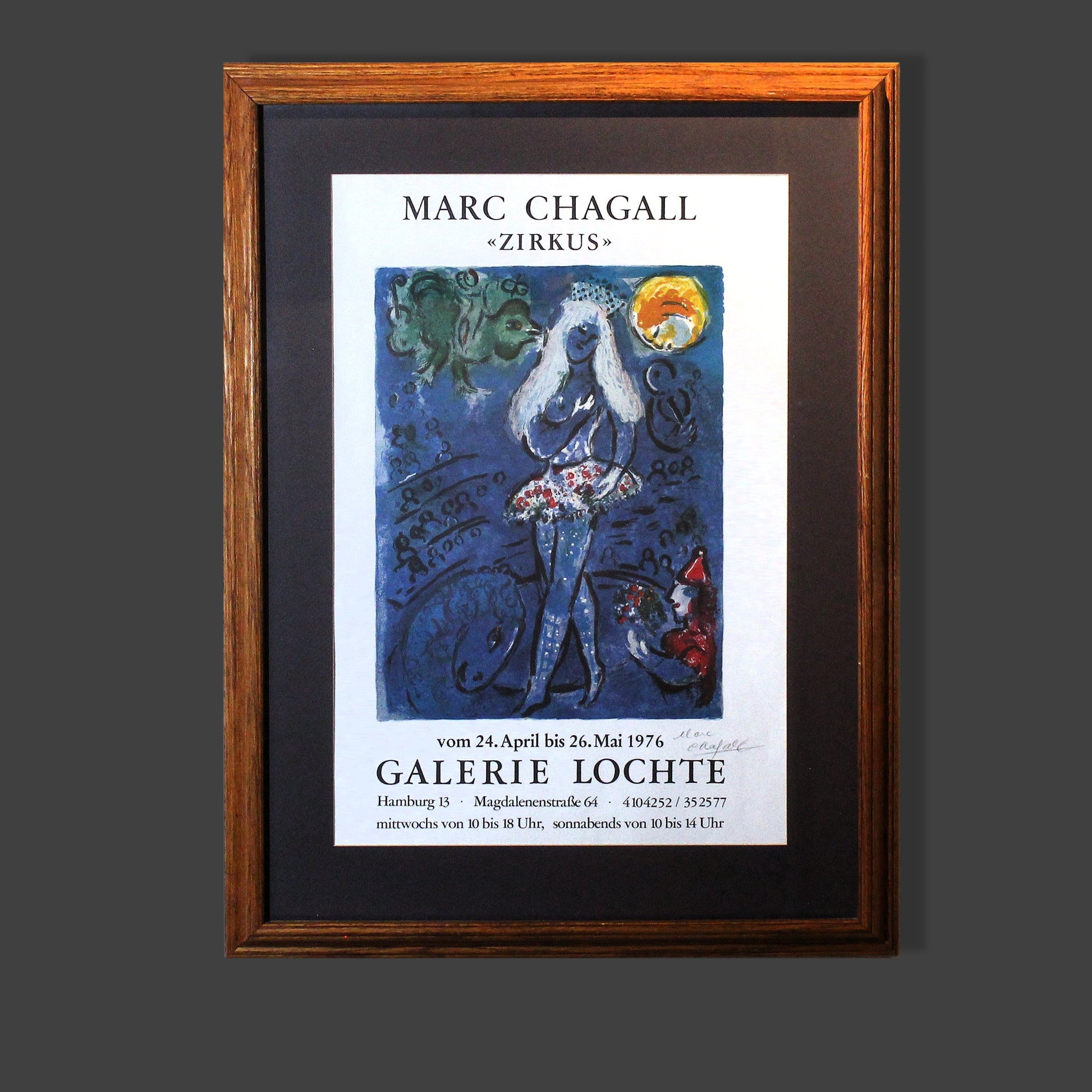 Marc Chagall 'Zirkus' - Centaur Art Galleries