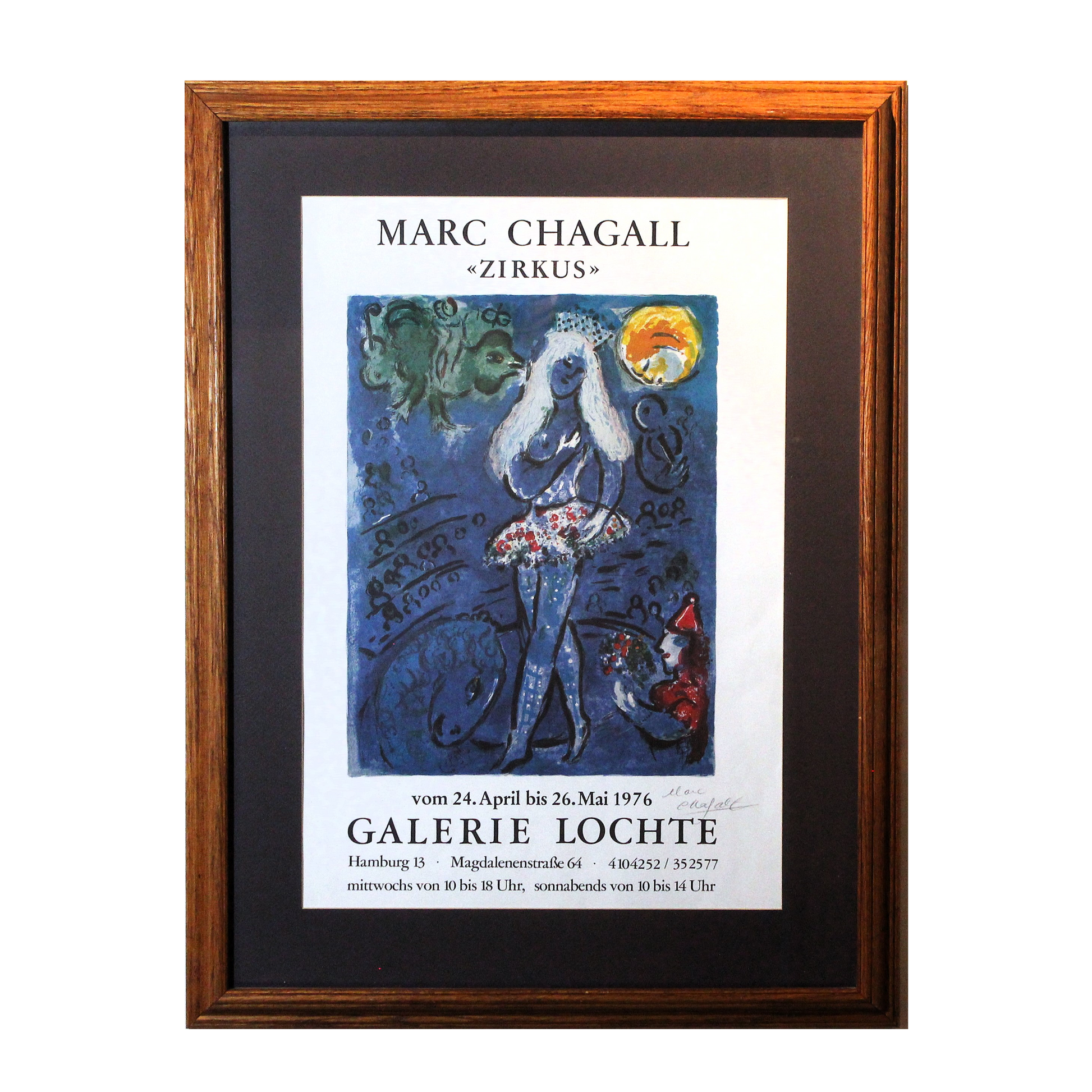 Marc Chagall 'Zirkus' - Centaur Art Galleries