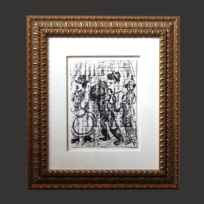 Marc Chagall 'The Wandering Musician' - Centaur Art Galleries