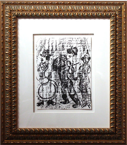 Marc Chagall 'The Wandering Musician' - Centaur Art Galleries