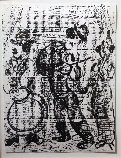 Marc Chagall 'The Wandering Musician' - Centaur Art Galleries