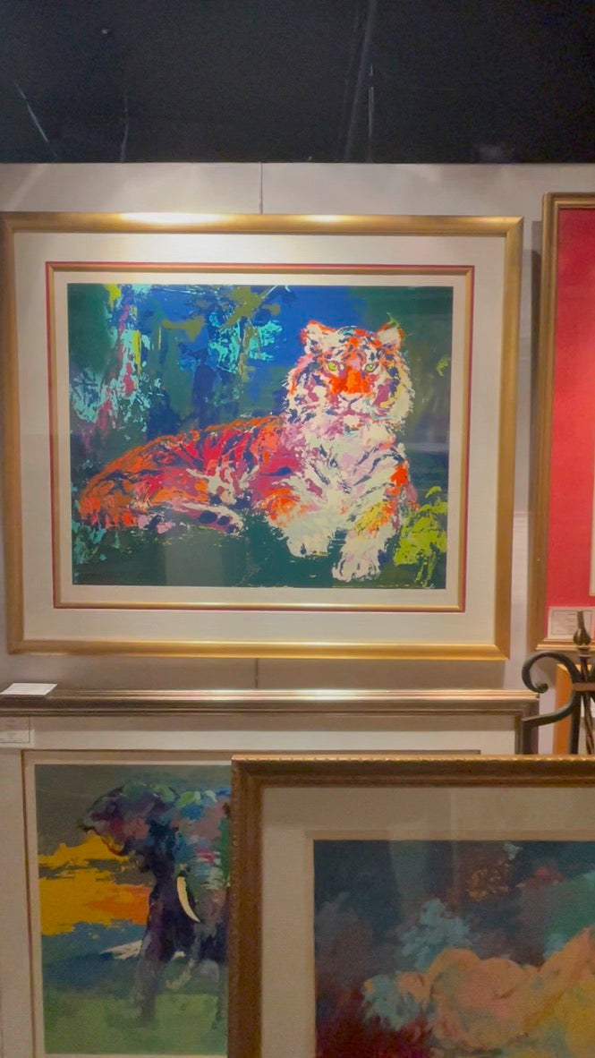 Leroy Neiman 'Caspian Tiger'