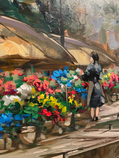 C. Pierre LaTour 'Flower Market Barge 2'