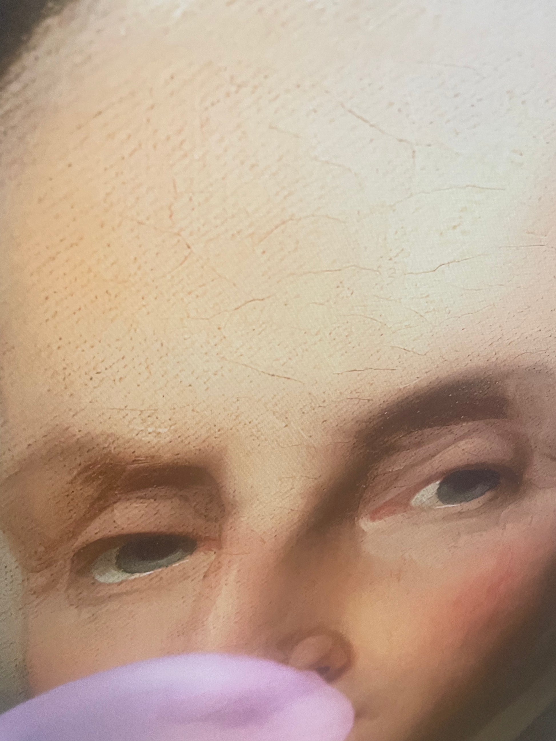 Cathy L. 'George Washington Chewing Bazooka Gum' - Centaur Art Galleries