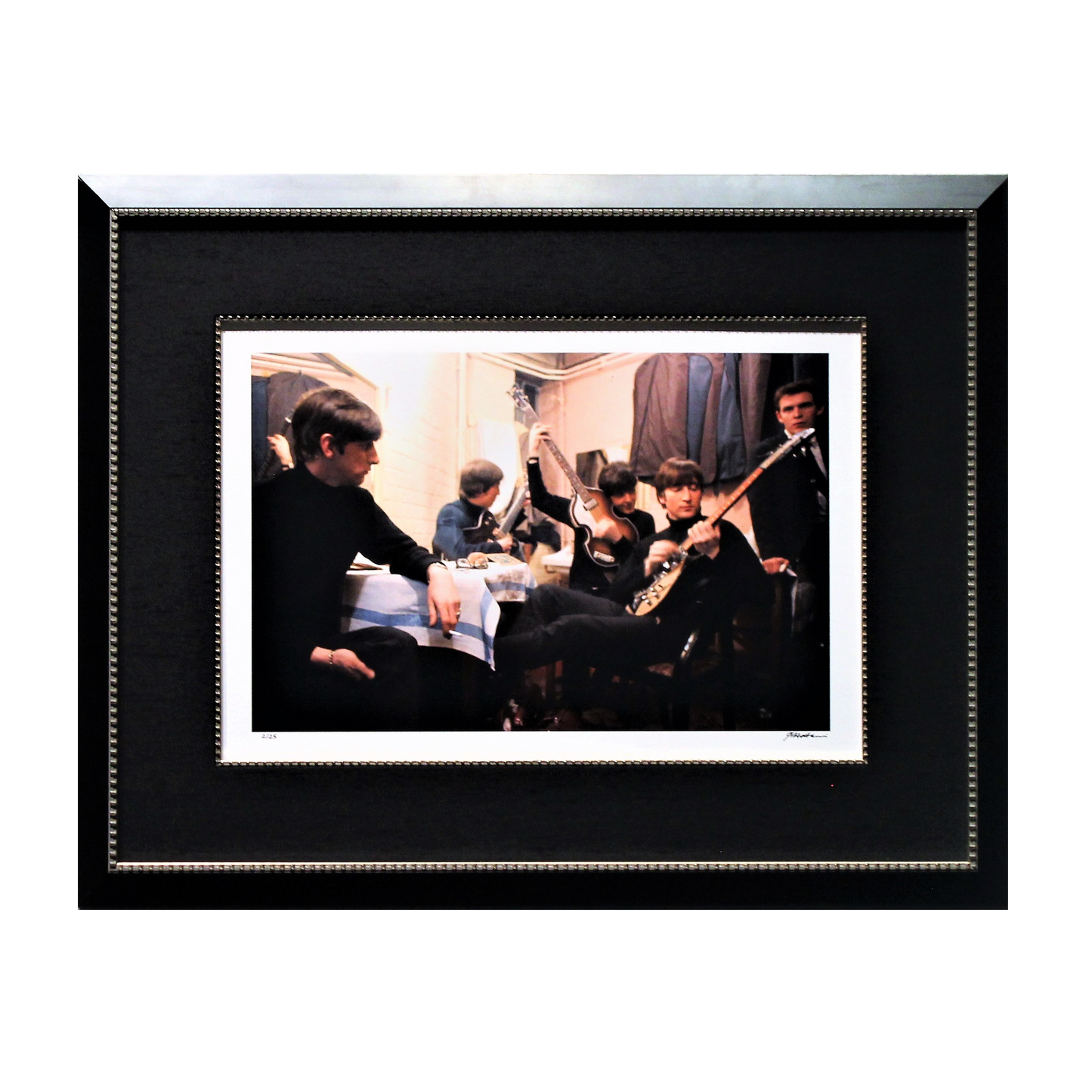 Photographer Shahrokh Hatami 'The Beatles at The Cavern- w/ Neil Aspinall, Liverpool, 1963'