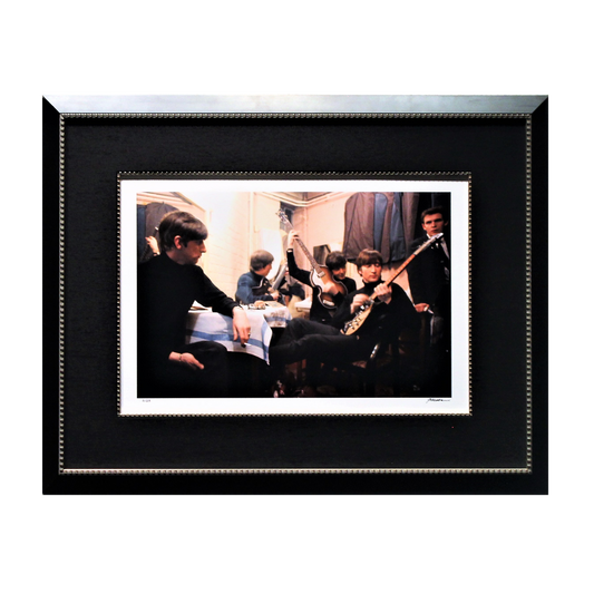 Photographer Shahrokh Hatami 'The Beatles at The Cavern- w/ Neil Aspinall, Liverpool, 1963'