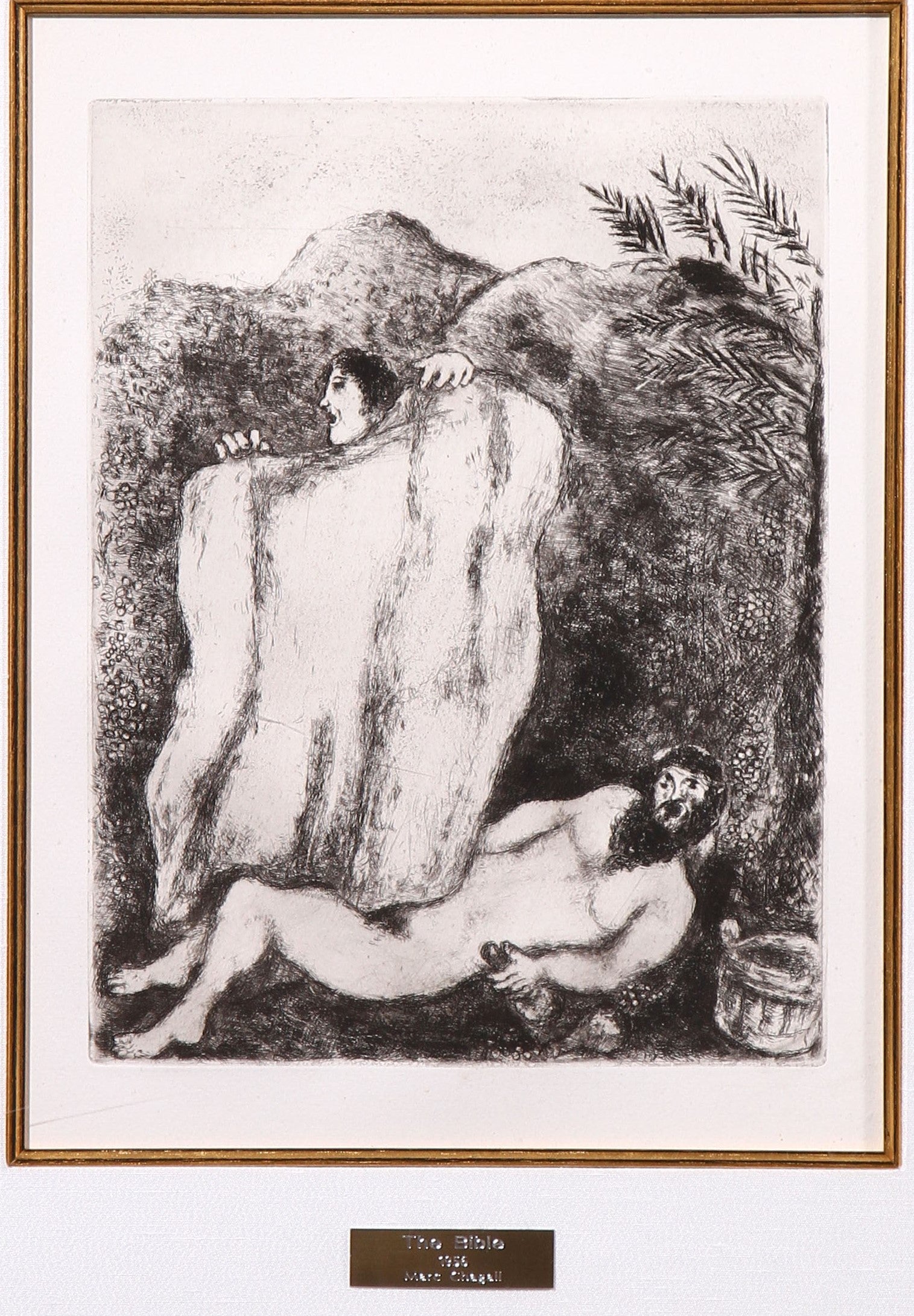 Marc Chagall 'Bible Suite- Le Manteau De Noe' - Centaur Art Galleries