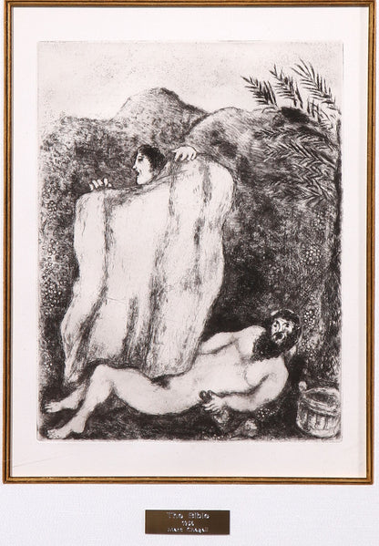 Marc Chagall 'Bible Suite- Le Manteau De Noe' - Centaur Art Galleries