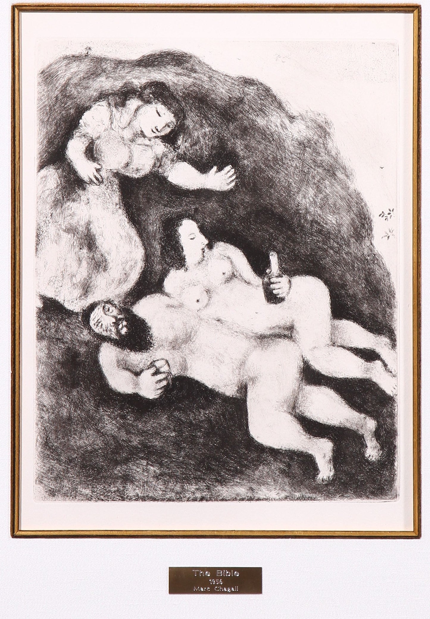 Marc Chagall 'Bible Suite- Lot et Ses Filles' - Centaur Art Galleries