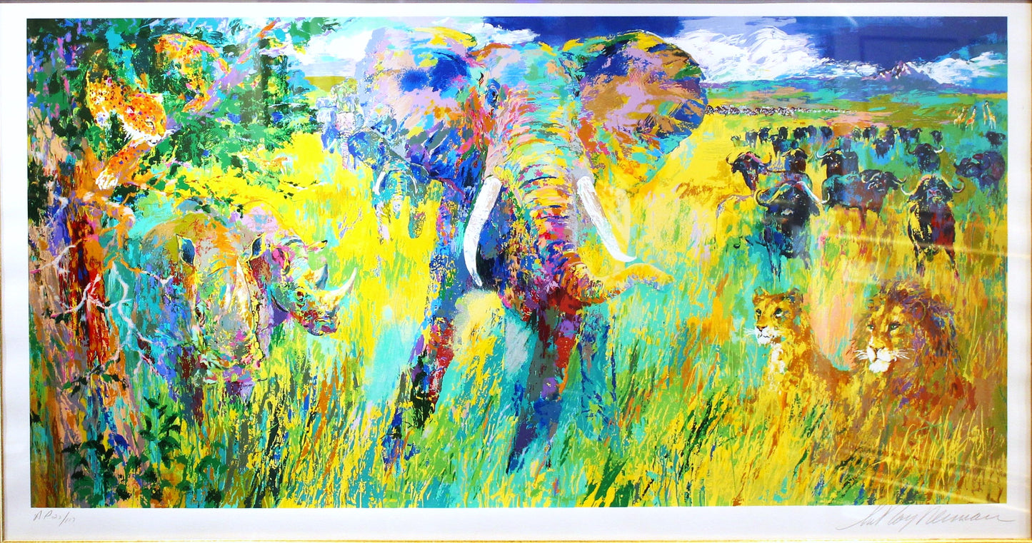 LeRoy Neiman 'The Big Five' - Centaur Art Galleries