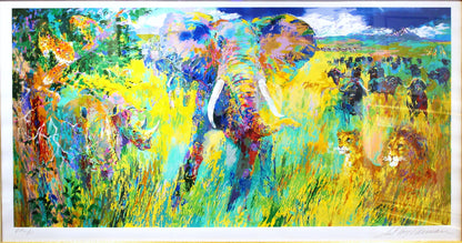LeRoy Neiman 'The Big Five' - Centaur Art Galleries