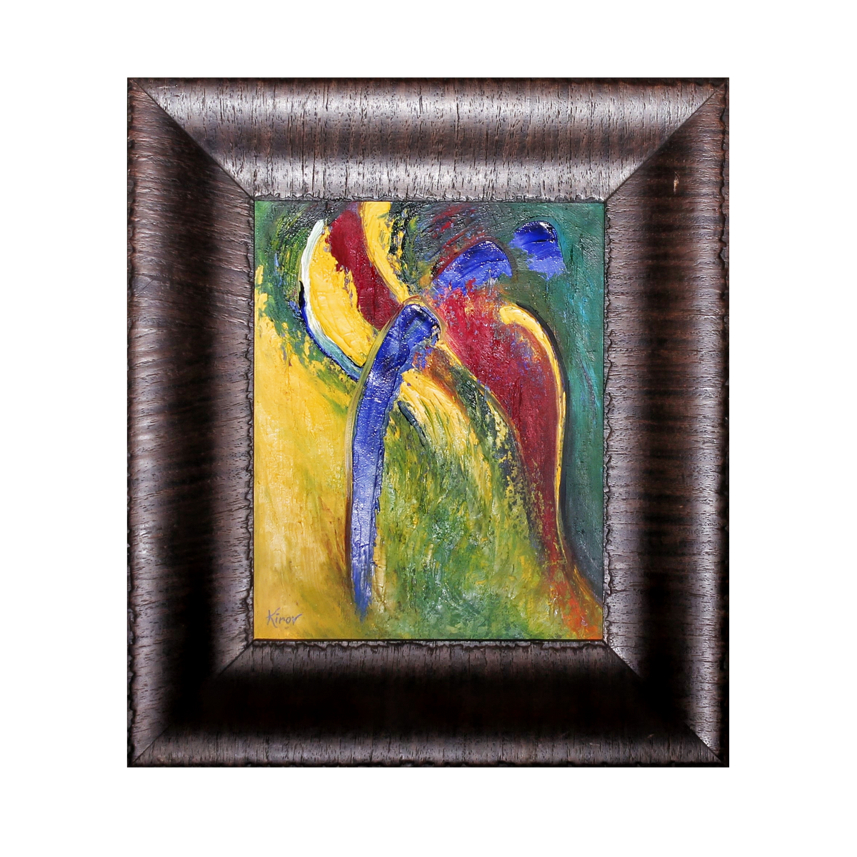 Lidia Kirov  'The Blue Line' Original Painting (Sm)