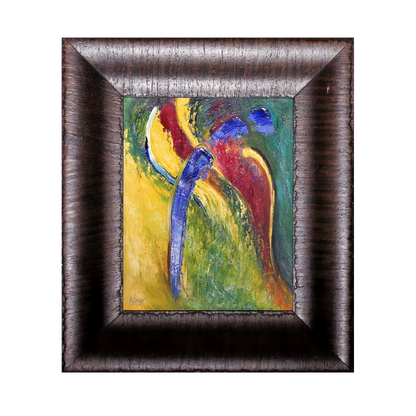 Lidia Kirov  'The Blue Line' Original Painting (Sm)