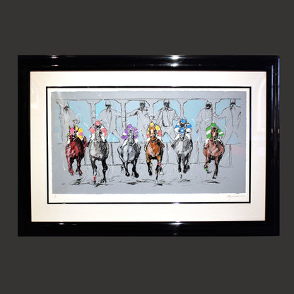 Michael Bryan 'Out of th Gate' - Centaur Art Galleries