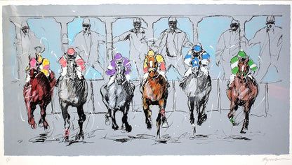 Michael Bryan 'Out of th Gate' - Centaur Art Galleries