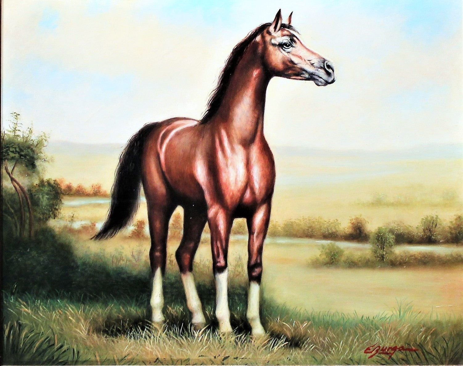 Eduardo Burga 'Kharakter' - Centaur Art Galleries