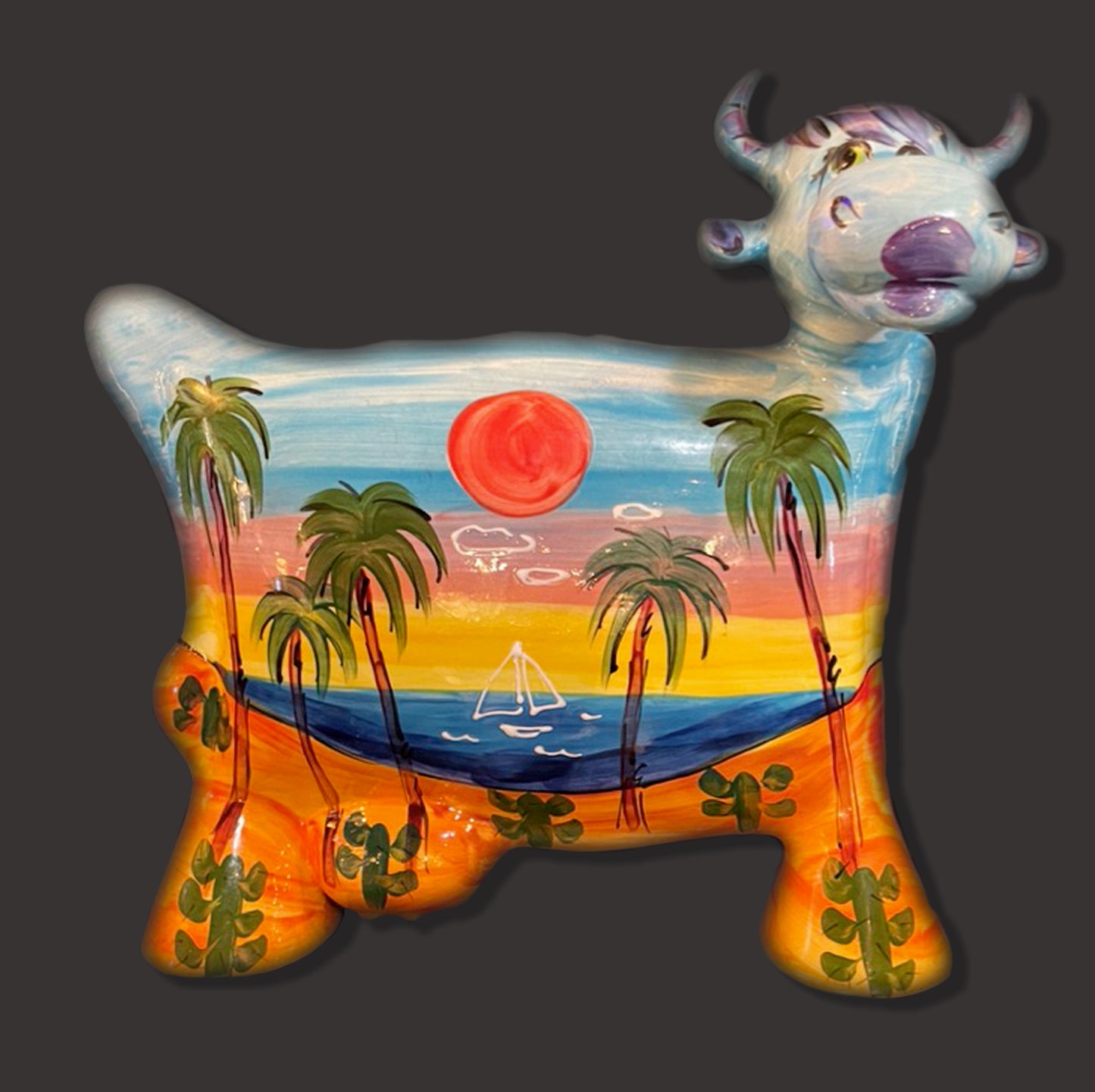 Turov 'Handpainted Cow'