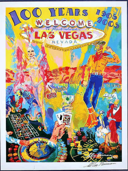 LeRoy Neiman 'Celebrating 100 Years of Neon' - Centaur Art Galleries