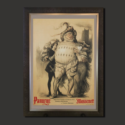 Charles Lucien Leandre 'Panurge Massenet' - Centaur Art Galleries