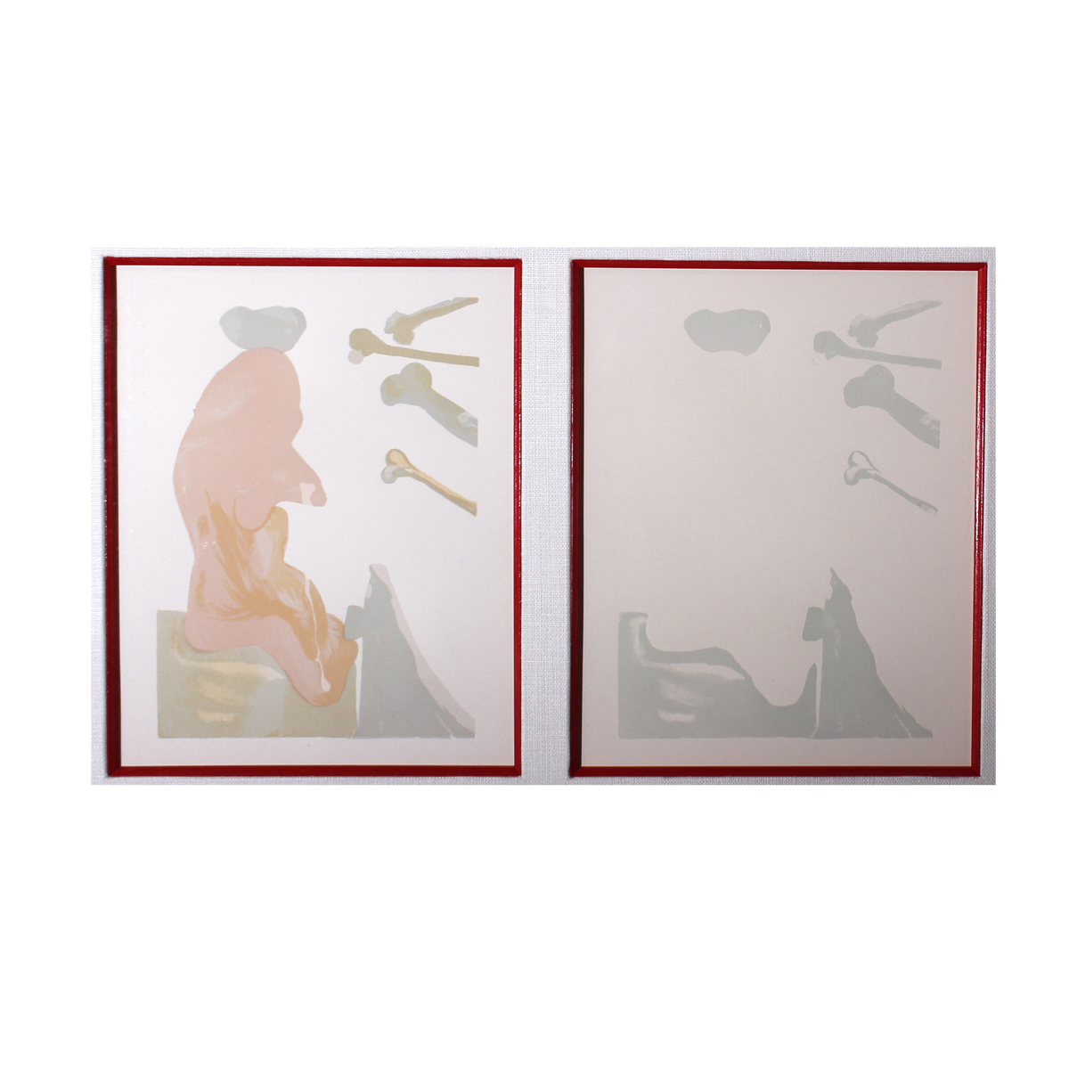Salvador Dali 'lL Lusingtatore' Divine Comedy-Decomposition Set of 3